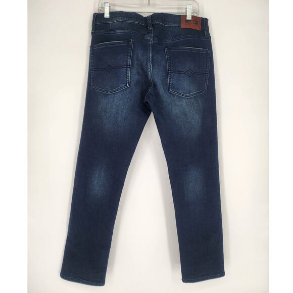 Joseph Abboud Extreme Slim Fit Jeans Dark Wash Blue 32x30 - Picture 9 of 9